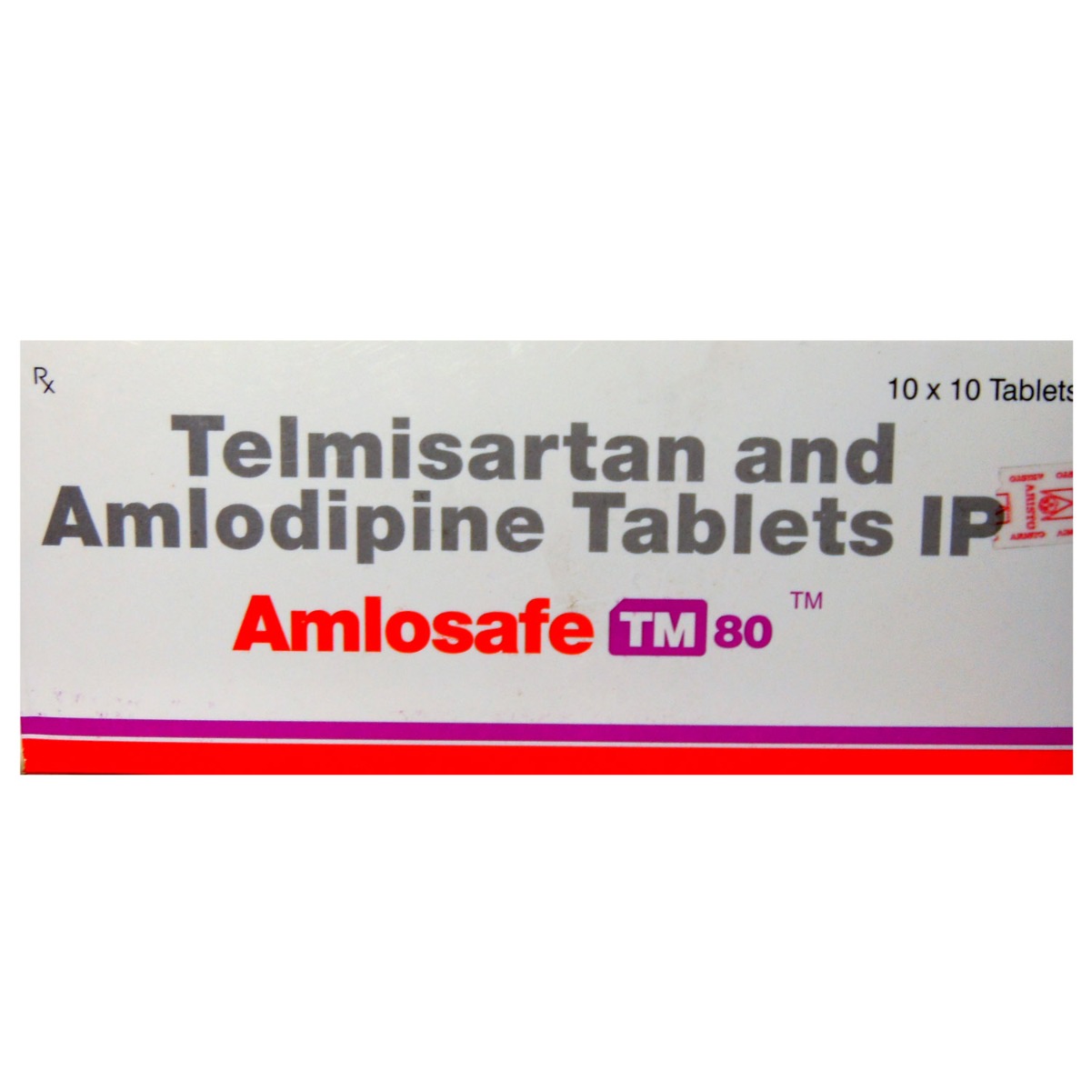 Buy Amlosafe TM 80 Tablet 10's Online