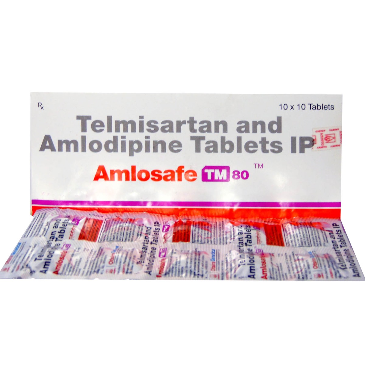 Amlosafe TM 80 Tablet 10's, Pack of 10 Amlosafe TM 80 Tablet 10's, Pack of 10