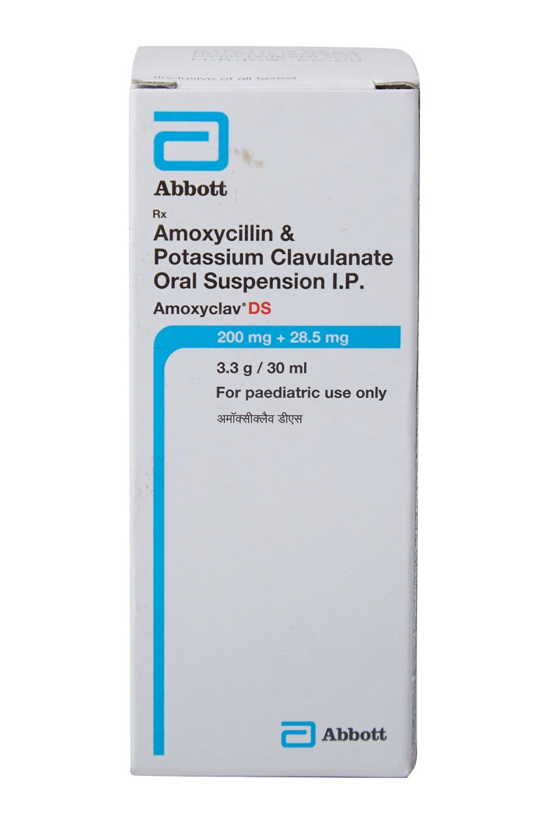 Amoxyclav Dry Syrup 30 ml, Pack of 1 Amoxyclav Dry Syrup 30 ml, Pack of 1