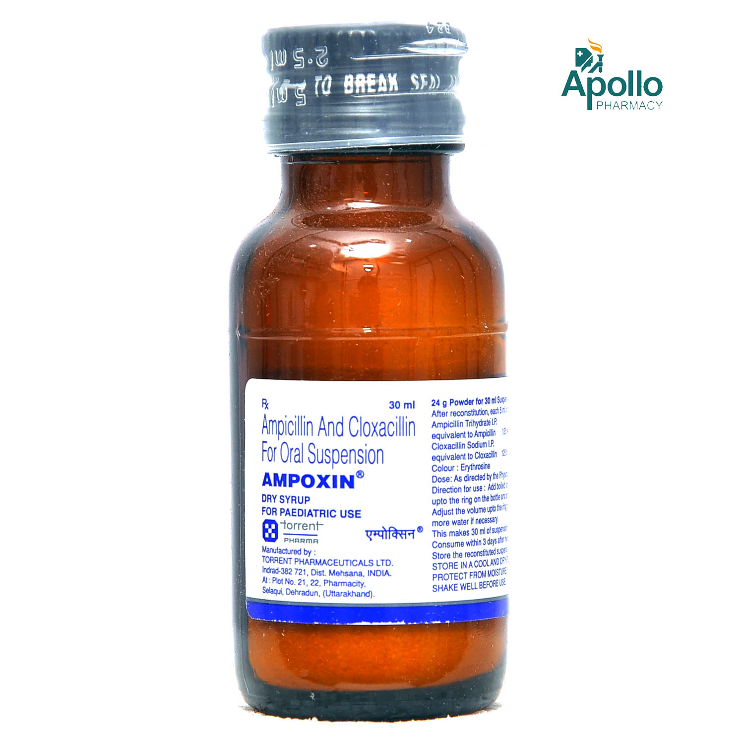 Ampoxin Dry Syrup 30 ml, Pack of 1 Syrup Ampoxin Dry Syrup 30 ml, Pack of 1 Syrup