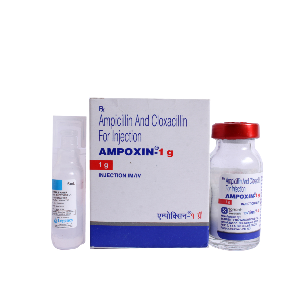 Buy Ampoxin- 1 g Injection 1's Online