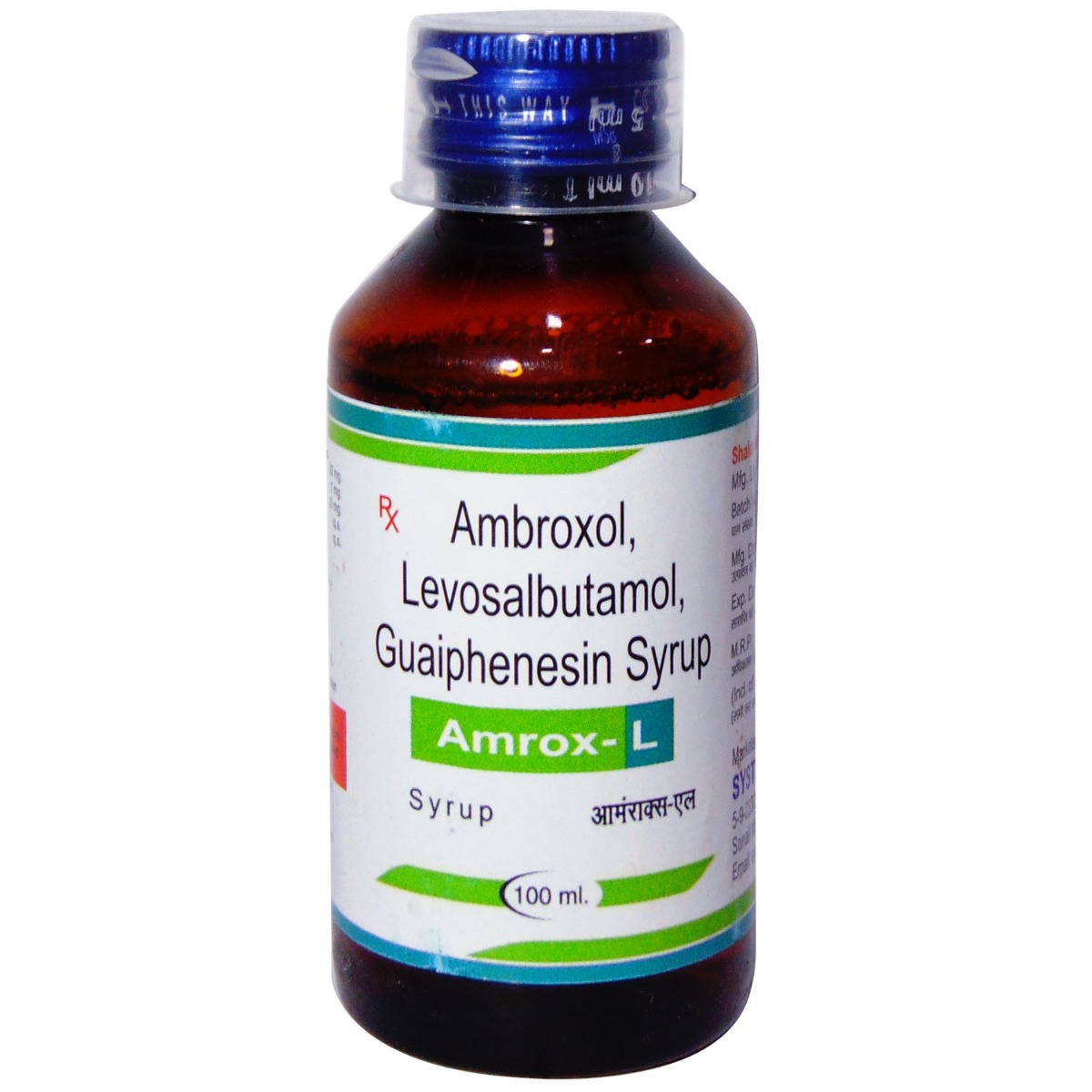 Amrox L Syrup 100 ml, Pack of 1 LIQUID Amrox L Syrup 100 ml, Pack of 1 LIQUID
