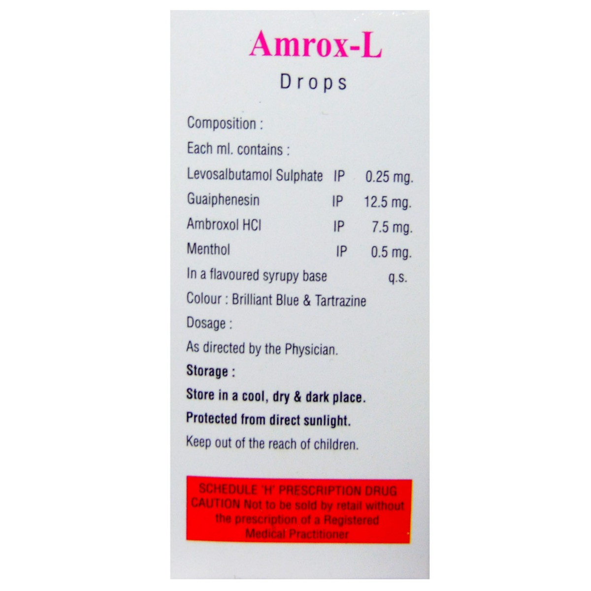 Amrox-L Drops 15 ml, Pack of 1 Drops Amrox-L Drops 15 ml, Pack of 1 Drops