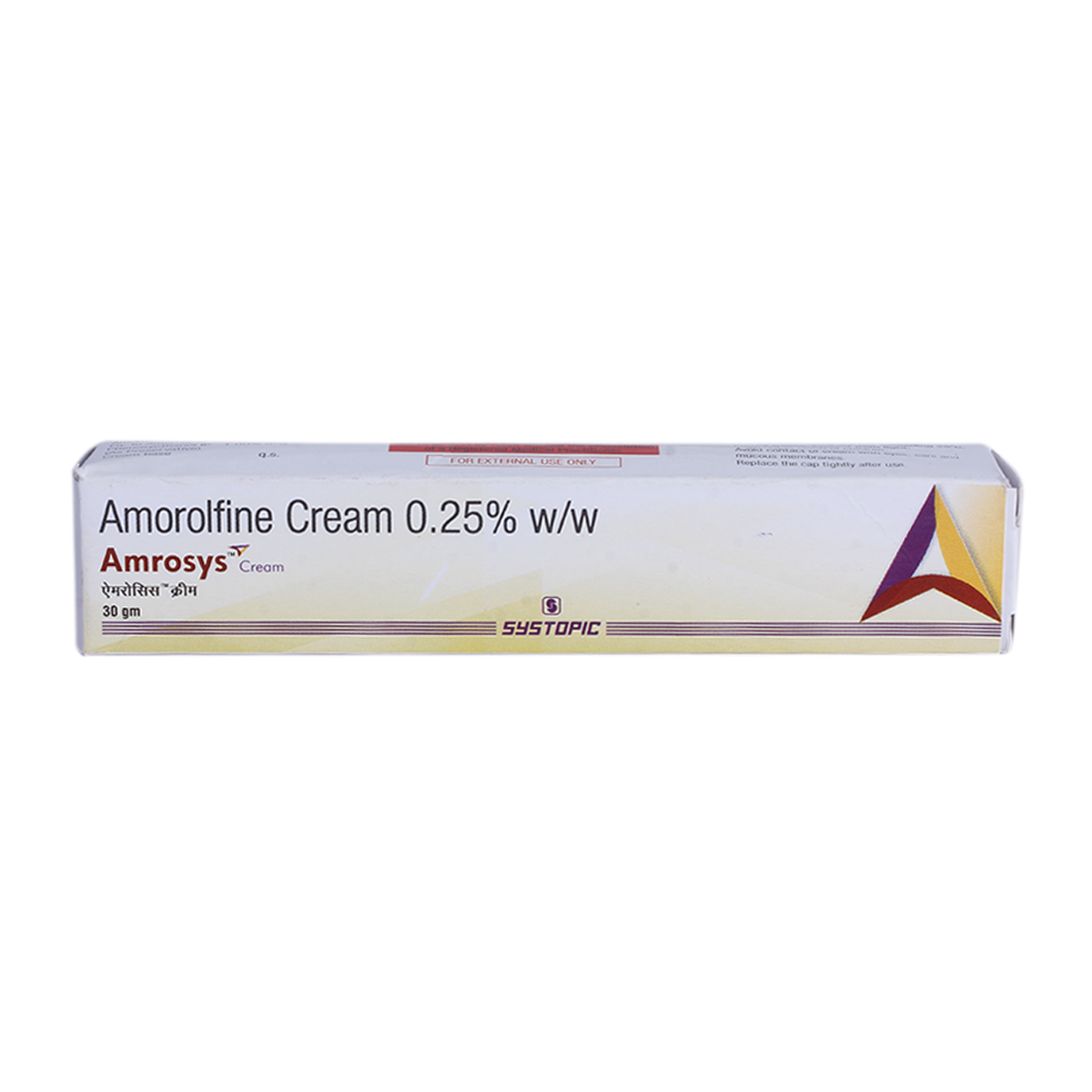 Buy Amrosys 0.25%W/W Cream 30gm Online