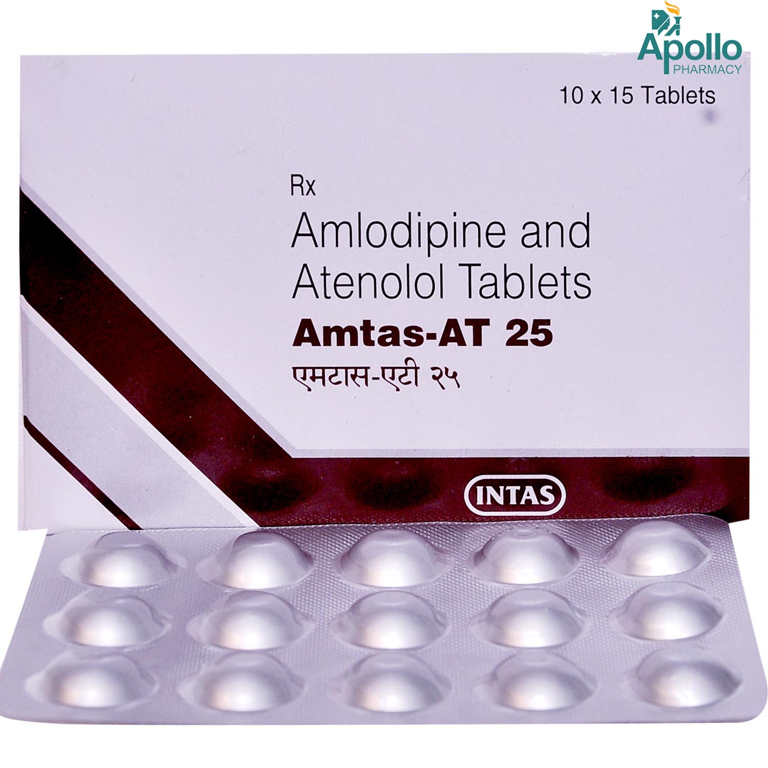 Amtas-AT 25 Tablet 15's, Pack of 15 TABLETS Amtas-AT 25 Tablet 15's, Pack of 15 TABLETS