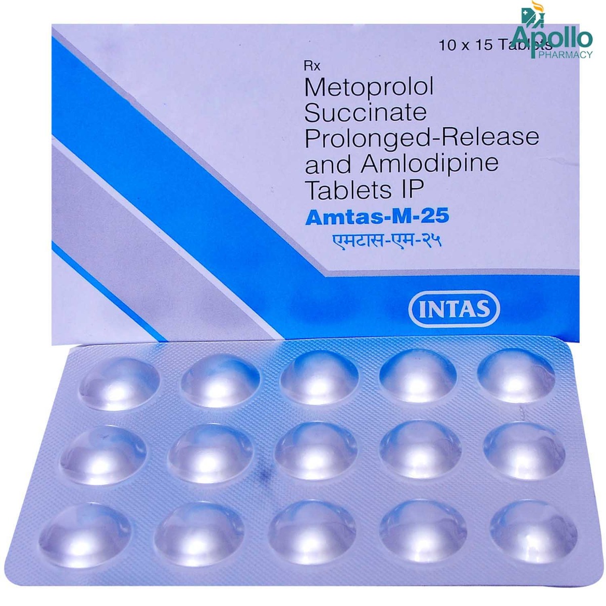 Amtas-M-25 Tablet 15's, Pack of 15 TABLETS Amtas-M-25 Tablet 15's, Pack of 15 TABLETS