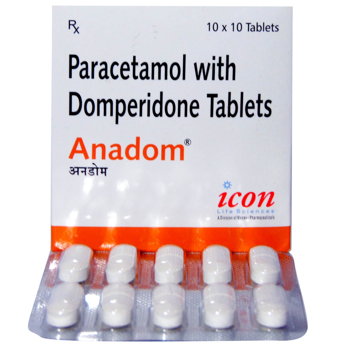 Anadom Tablet 10's, Pack of 10 TABLETS Anadom Tablet 10's, Pack of 10 TABLETS