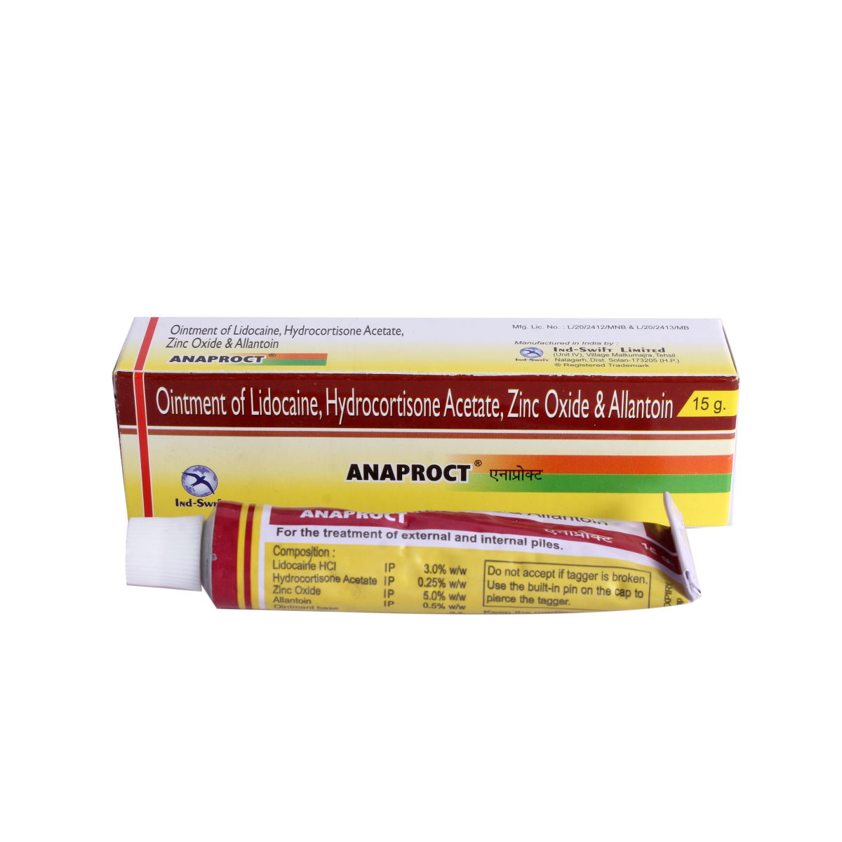 Anaproct Ointment 15 gm, Pack of 1 OINTMENT Anaproct Ointment 15 gm, Pack of 1 OINTMENT