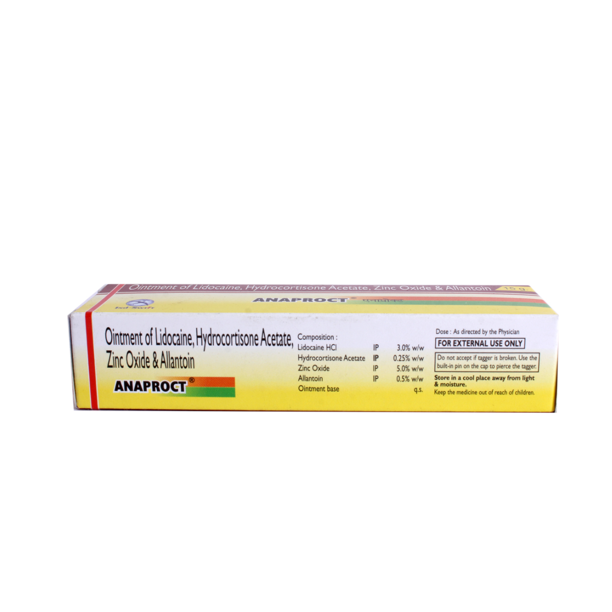 Anaproct Ointment 15 gm, Pack of 1 OINTMENT Anaproct Ointment 15 gm, Pack of 1 OINTMENT