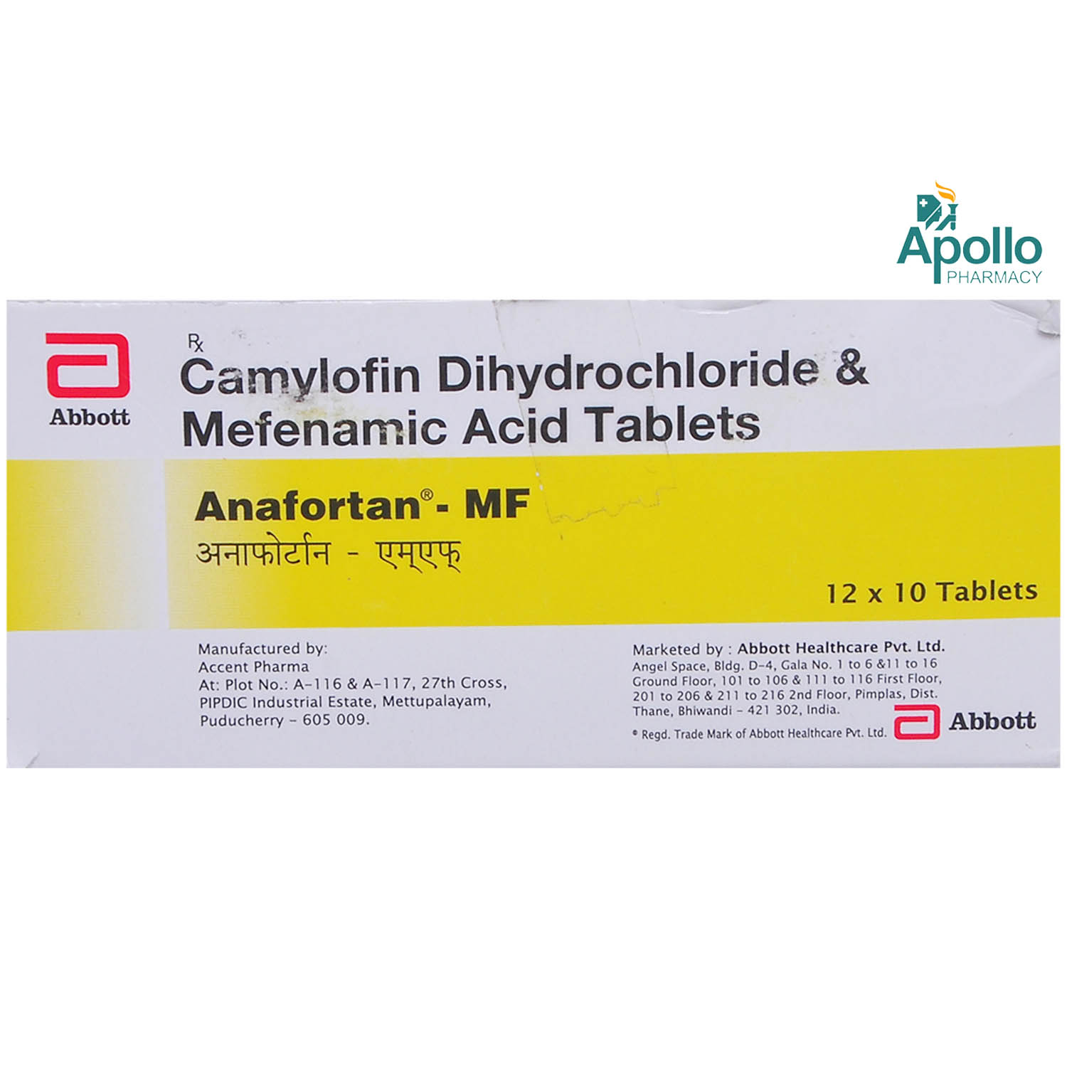 Buy Anafortan MF Tablet 10's Online