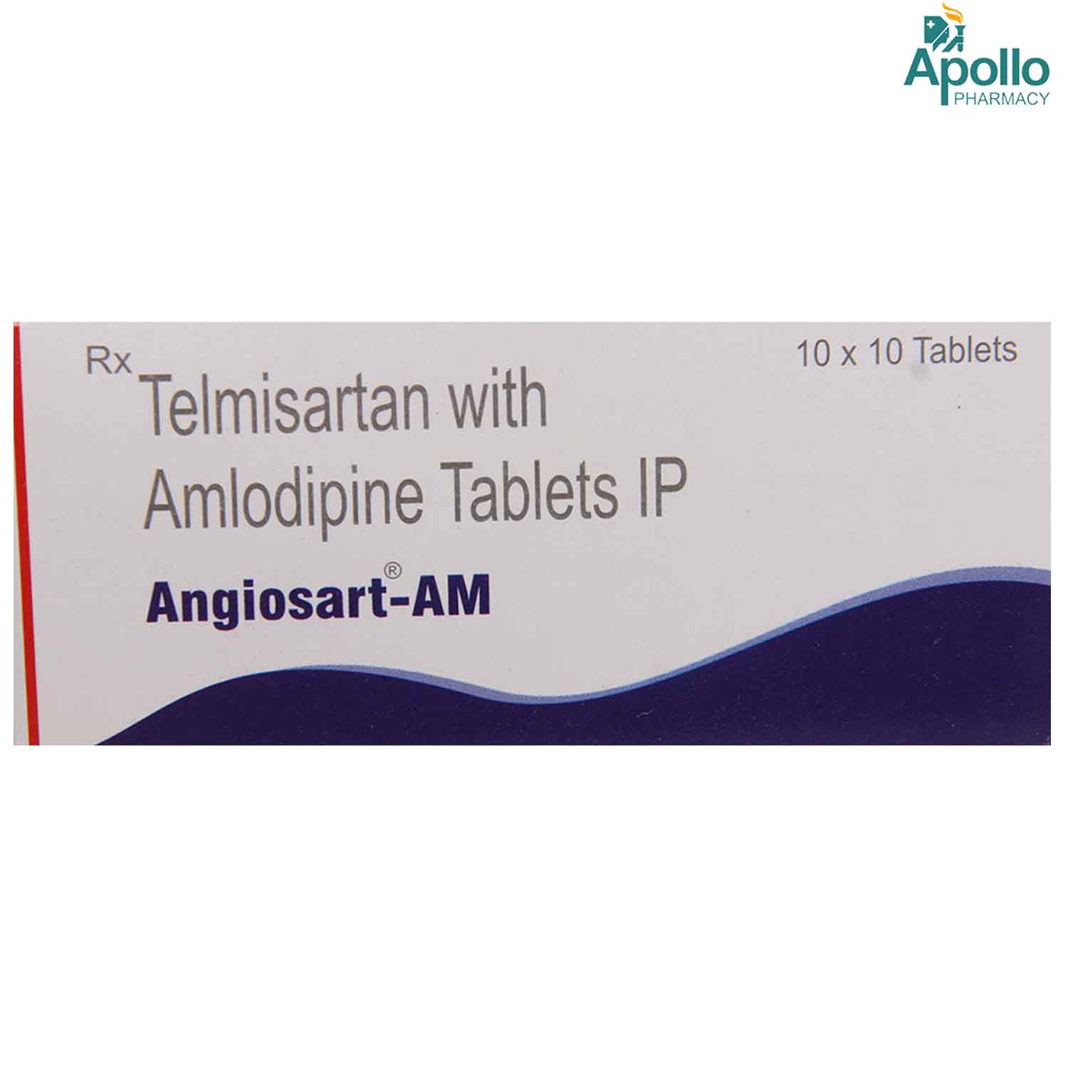 Angiosart AM Tablet 10's, Pack of 10 Angiosart AM Tablet 10's, Pack of 10