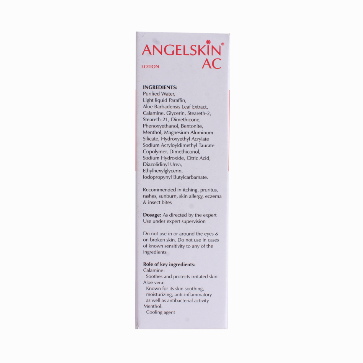 Angelskin AC Lotion 100 ml, Pack of 1 Lotion Angelskin AC Lotion 100 ml, Pack of 1 Lotion