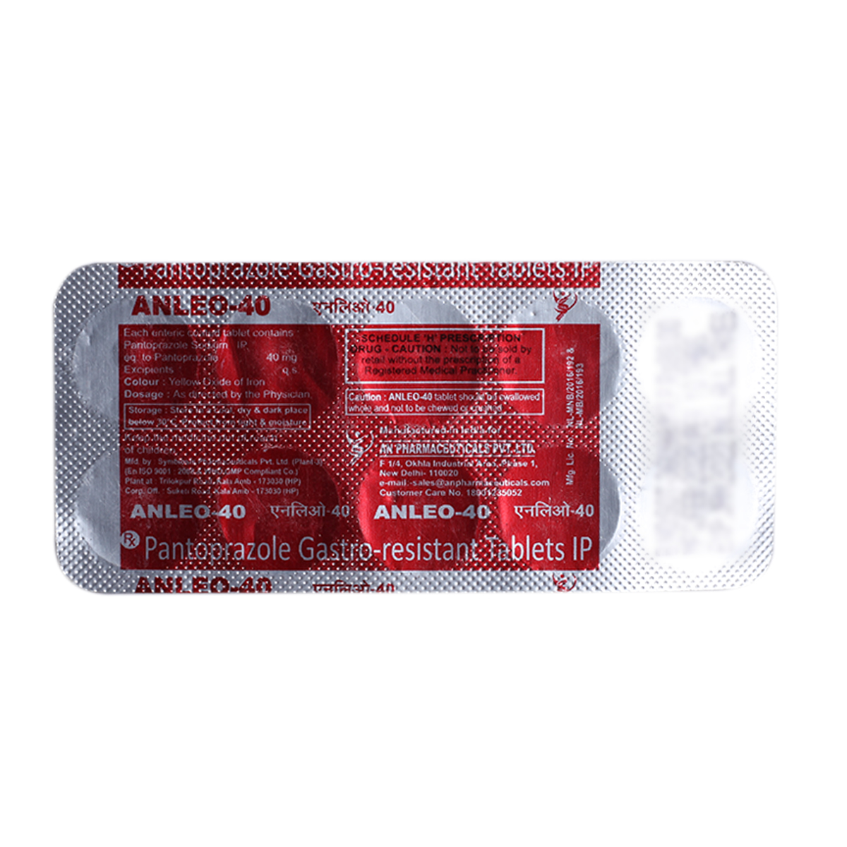 Buy Anleo 40mg Tablet 10's Online