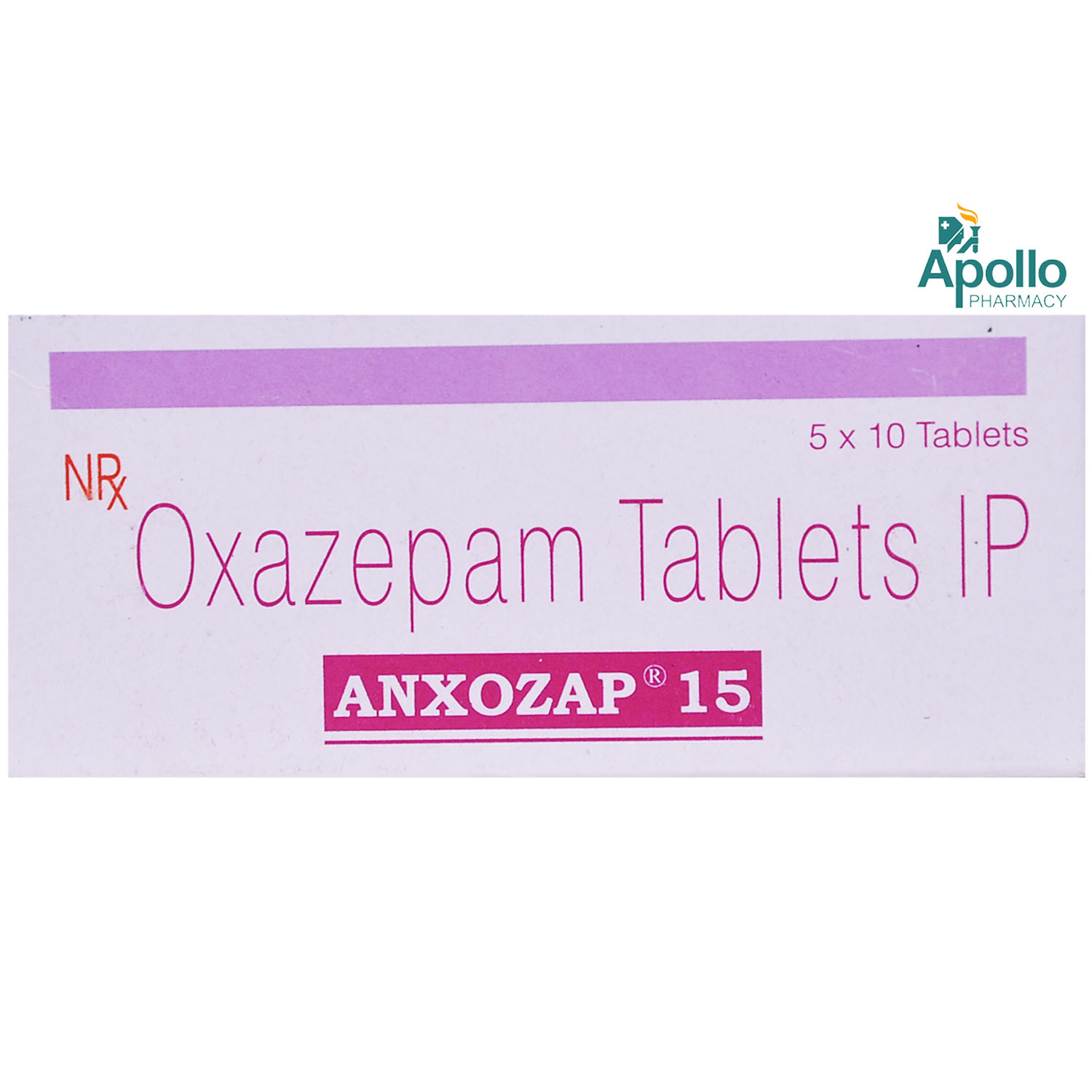 Buy Anxozap 15 Tablet 10's Online