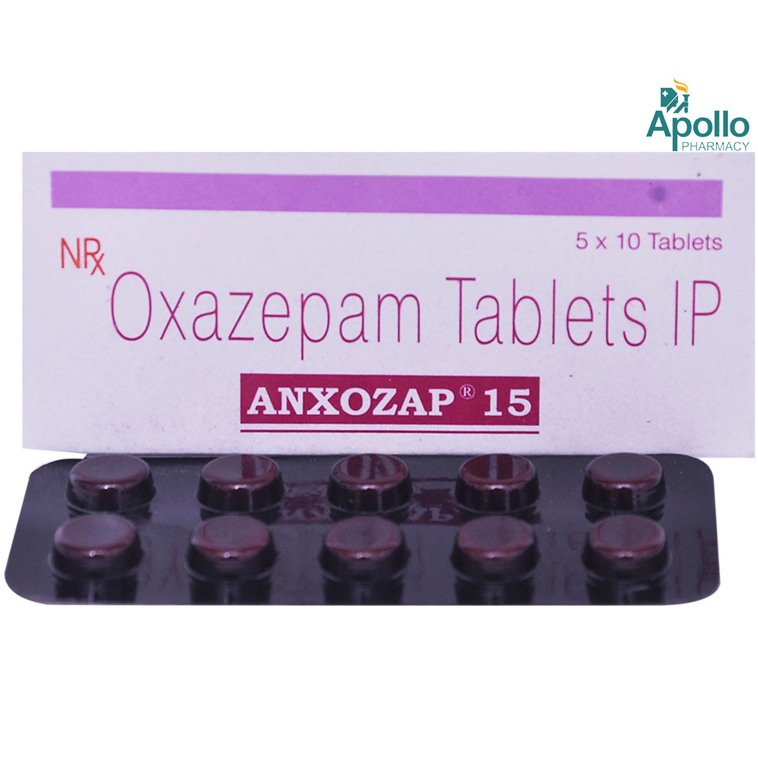 Anxozap 15 Tablet 10's, Pack of 10 TABLETS Anxozap 15 Tablet 10's, Pack of 10 TABLETS