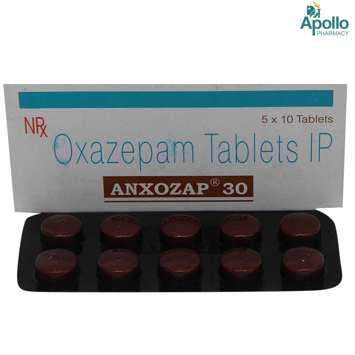 Anxozap 30 Tablet 10's, Pack of 10 TABLETS Anxozap 30 Tablet 10's, Pack of 10 TABLETS