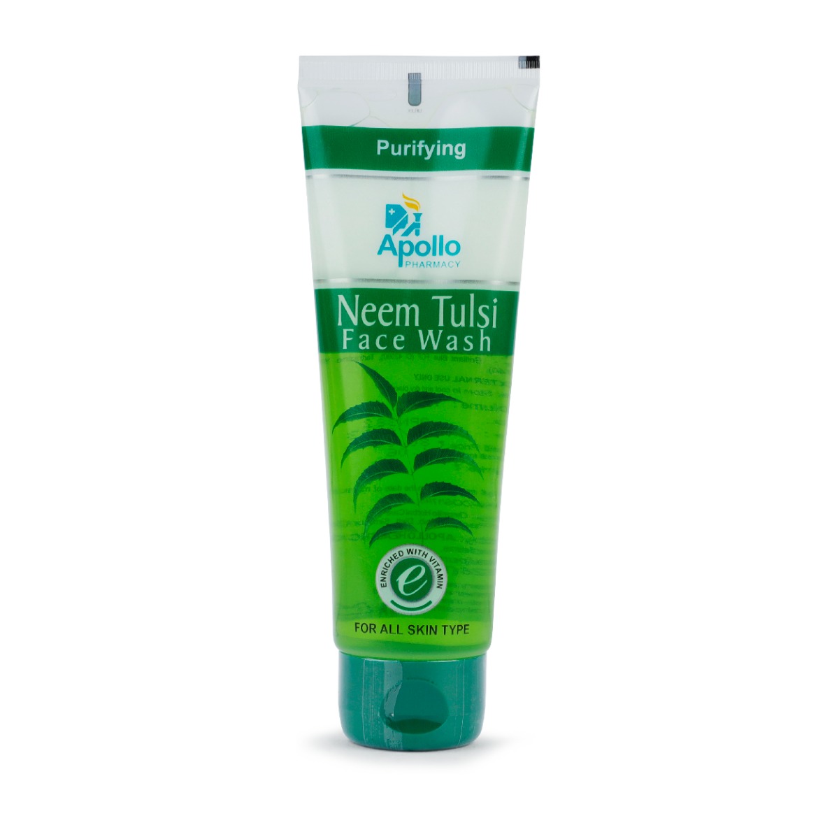 Apollo Life Neem Tulsi Face Wash, 150 ml (2x75 ml), Pack of 2 Apollo Life Neem Tulsi Face Wash, 150 ml (2x75 ml), Pack of 2