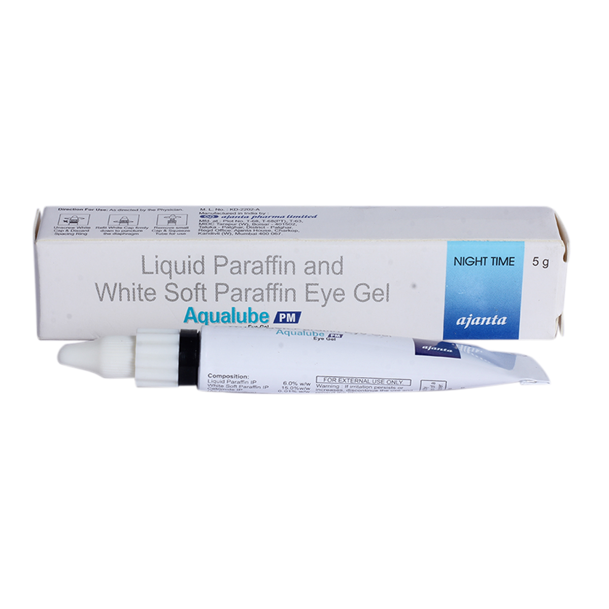 Aqualube PM Eye Gel 5 gm, Pack of 1 Eye Gel Aqualube PM Eye Gel 5 gm, Pack of 1 Eye Gel