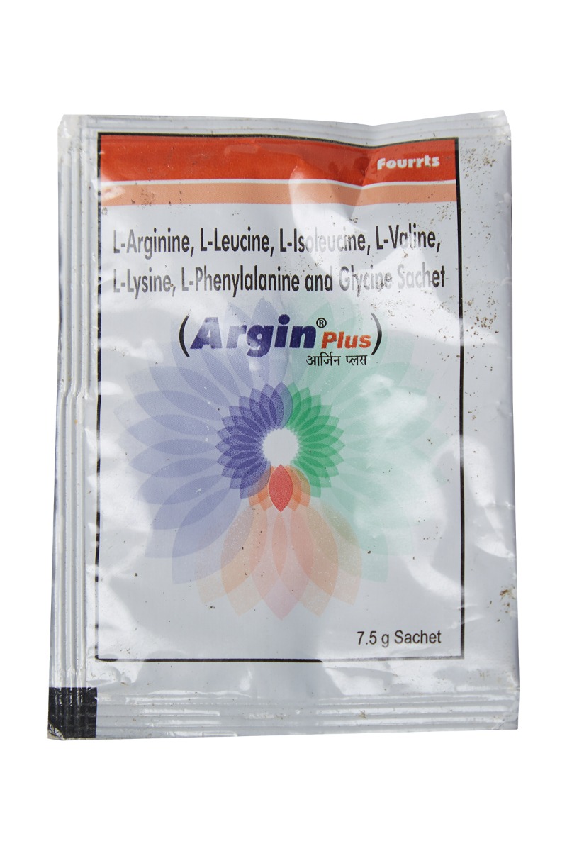 Argin Plus Sachets 7.5 gm, Pack of 1 POWDER Argin Plus Sachets 7.5 gm, Pack of 1 POWDER