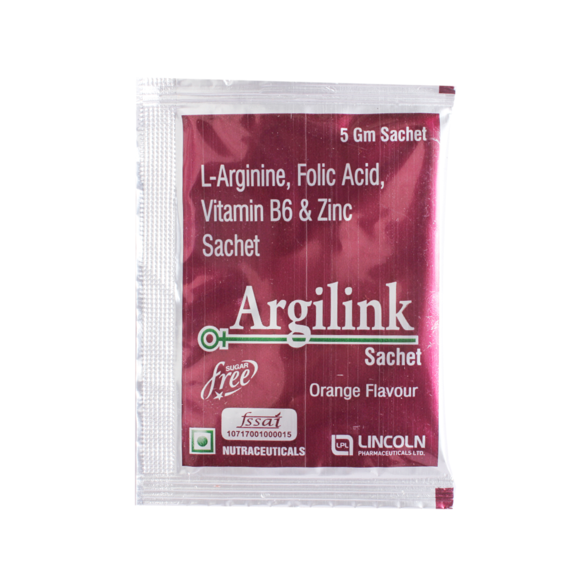 Argilink Sugar Free Orange Flavour Sachet 5 gm, Pack of 1 Sachet Argilink Sugar Free Orange Flavour Sachet 5 gm, Pack of 1 Sachet