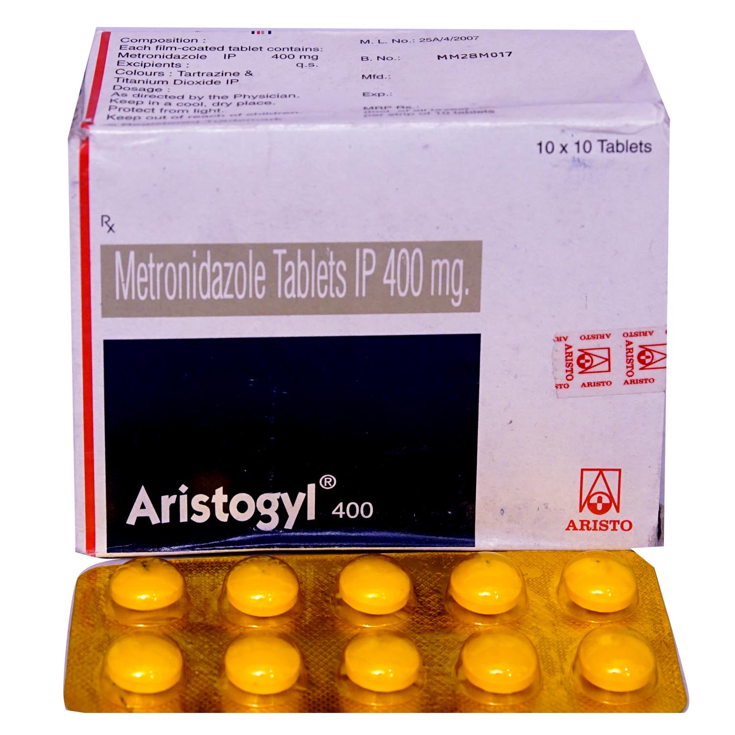 Buy ARISTOGYL 400MG TABLET Online