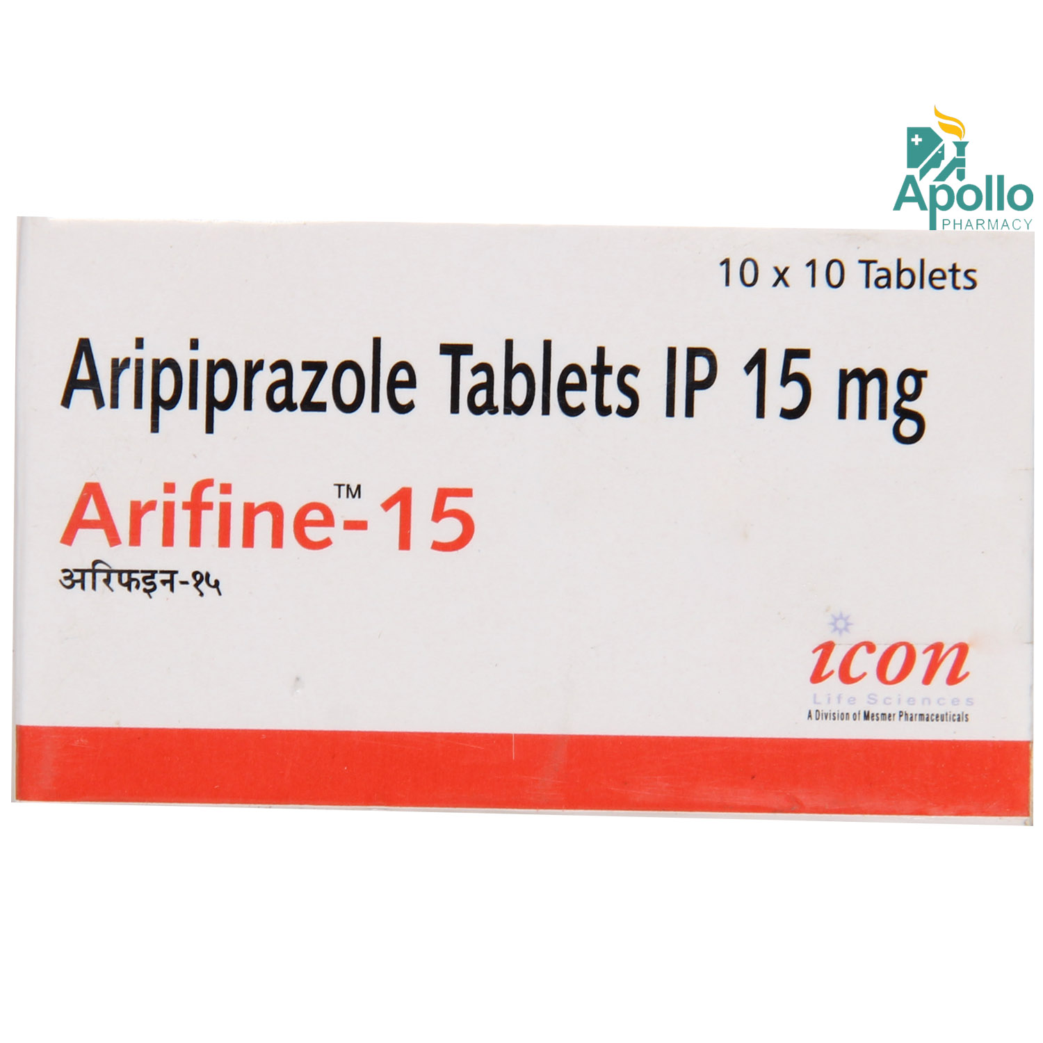 Arifine-15 Tablet 10's, Pack of 10 TABLETS Arifine-15 Tablet 10's, Pack of 10 TABLETS