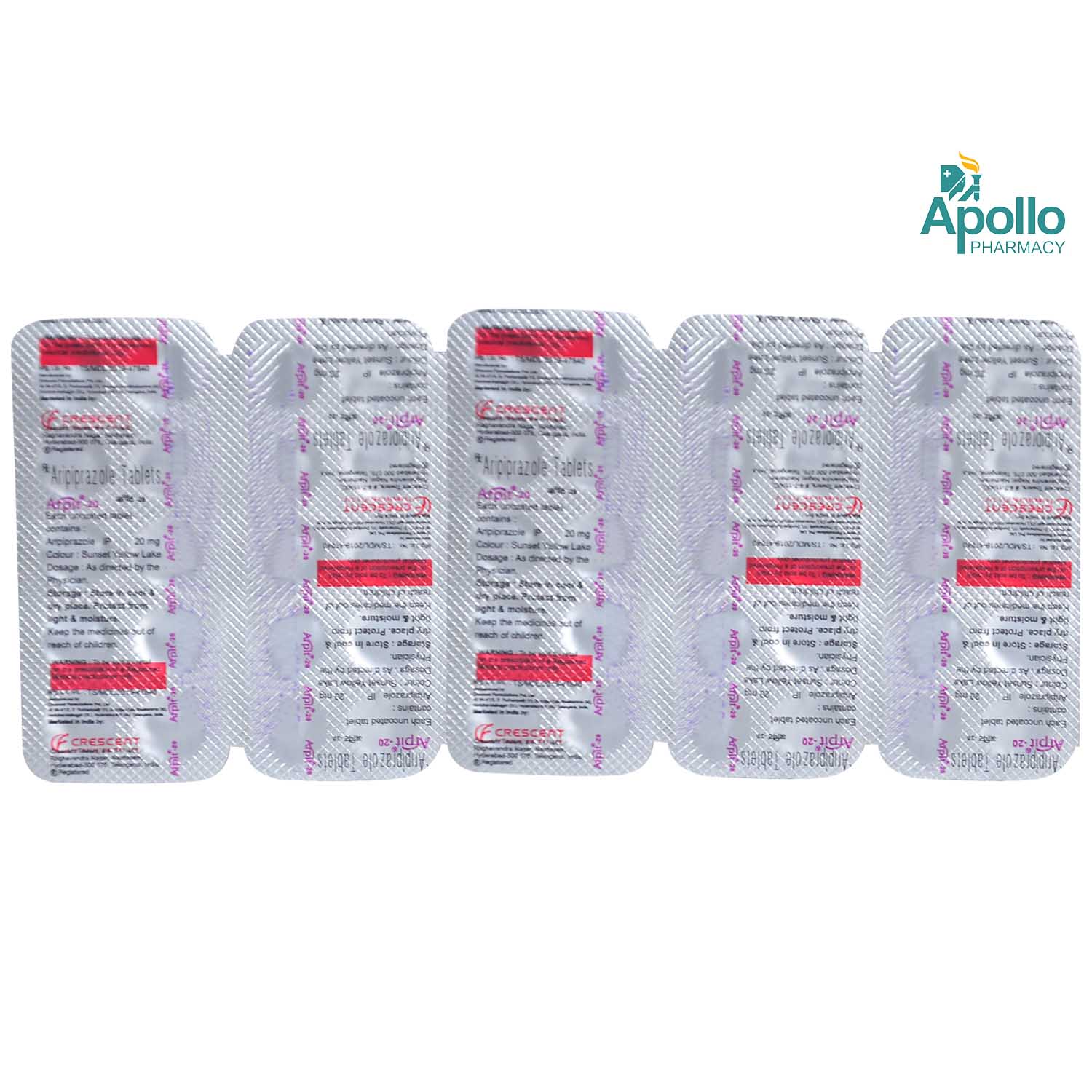 Arpit-20 Tablet 10's, Pack of 10 TabletS Arpit-20 Tablet 10's, Pack of 10 TabletS