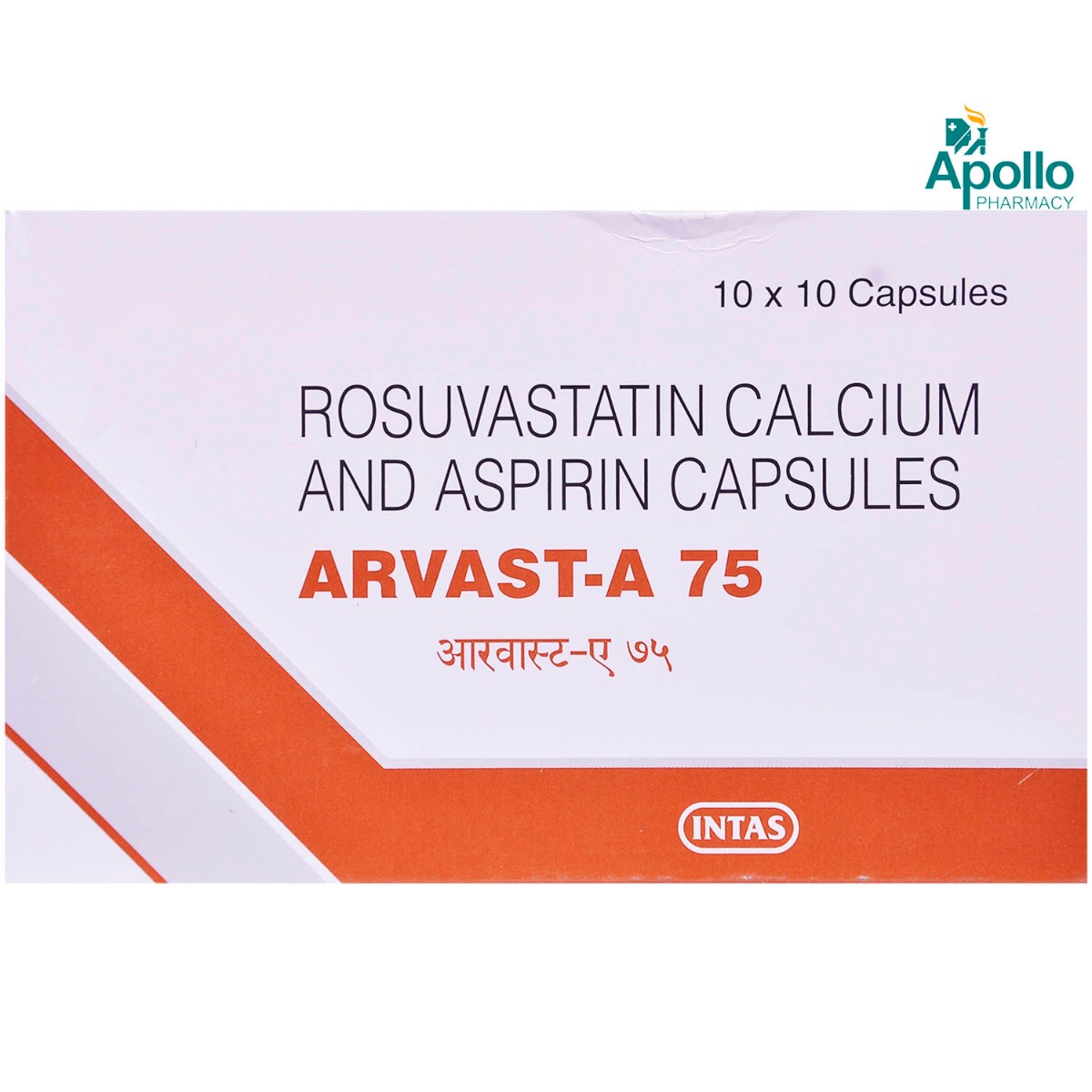 Arvast A 75 Capsule 10's, Pack of 10 Arvast A 75 Capsule 10's, Pack of 10