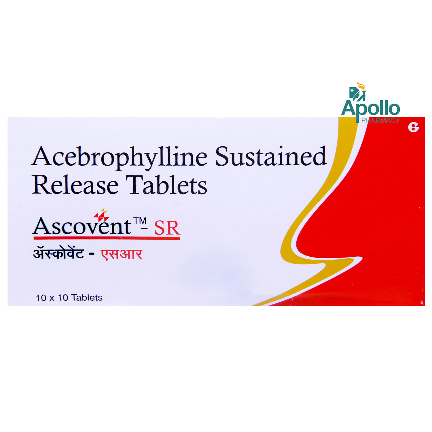Ascovent-SR Tablet 10's, Pack of 10 TABLETS Ascovent-SR Tablet 10's, Pack of 10 TABLETS