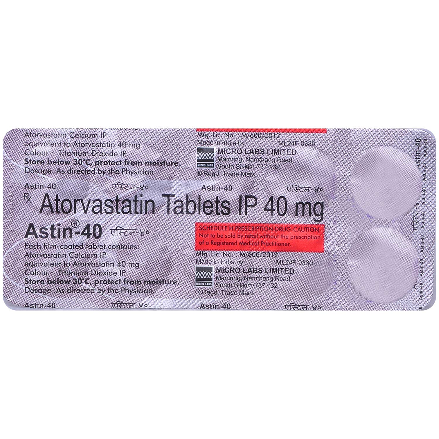 Astin-40 Tablet 10's Astin-40 Tablet 10's