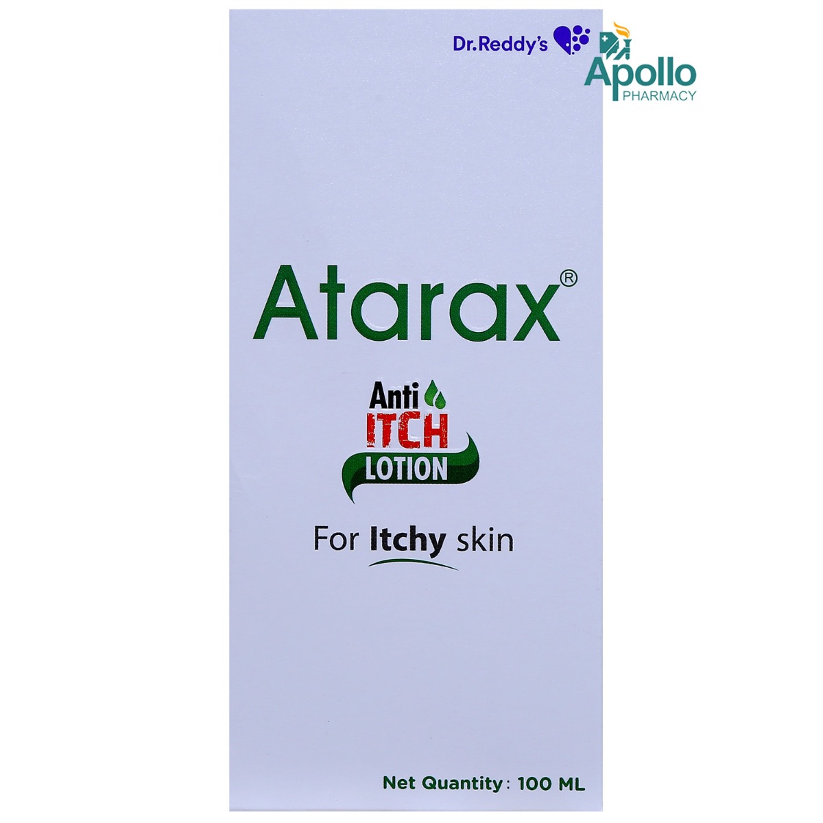Atarax Anti Itch Lotion 100 ml | Pramoxine Hydrochloride & Aloe Vera | Relieves Itchy & Dry Skin | For Itchy Skin, Pack of 1 Atarax Anti Itch Lotion 100 ml | Pramoxine Hydrochloride & Aloe Vera | Relieves Itchy & Dry Skin | For Itchy Skin, Pack of 1