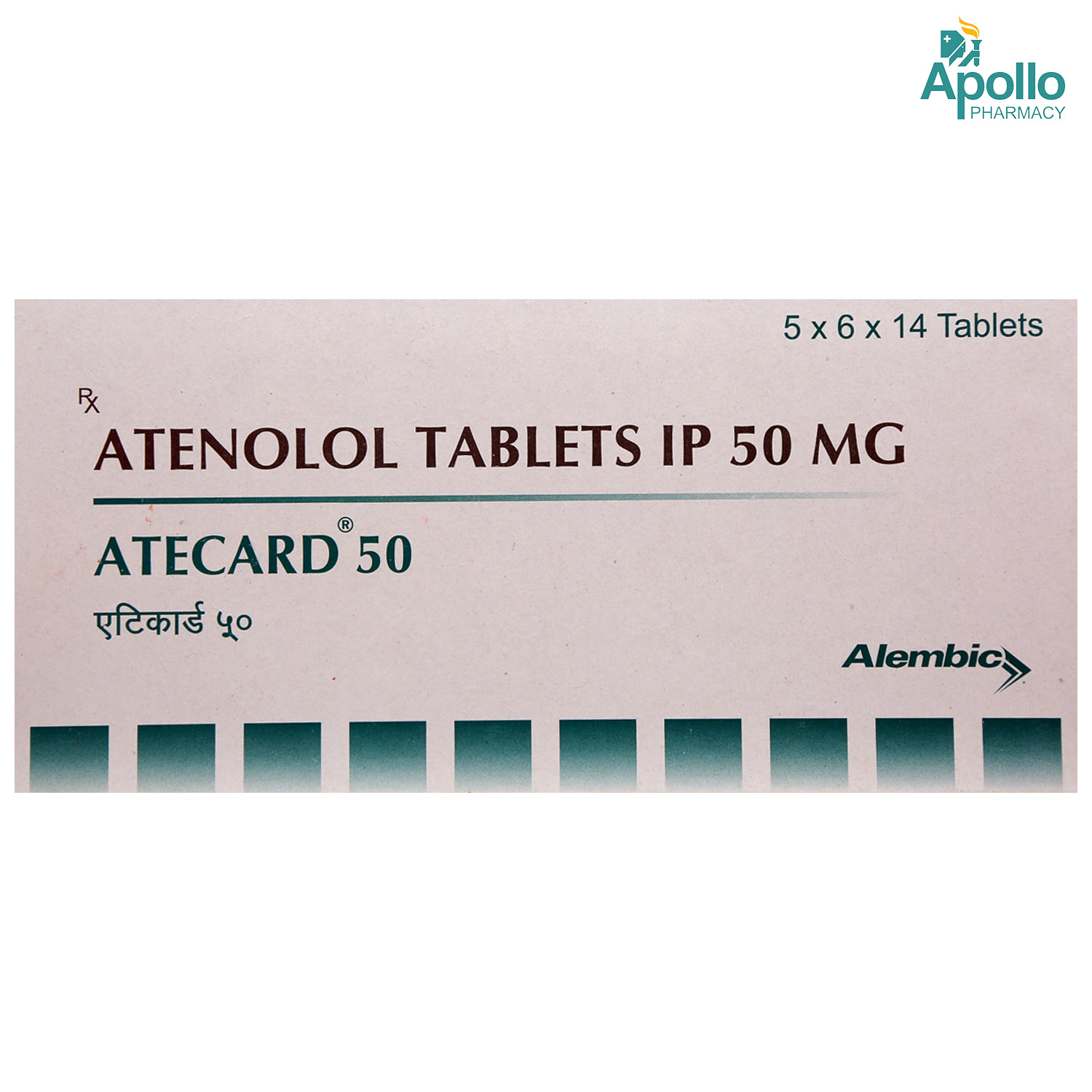 Atecard 50 Tablet 14's, Pack of 14 TABLETS Atecard 50 Tablet 14's, Pack of 14 TABLETS