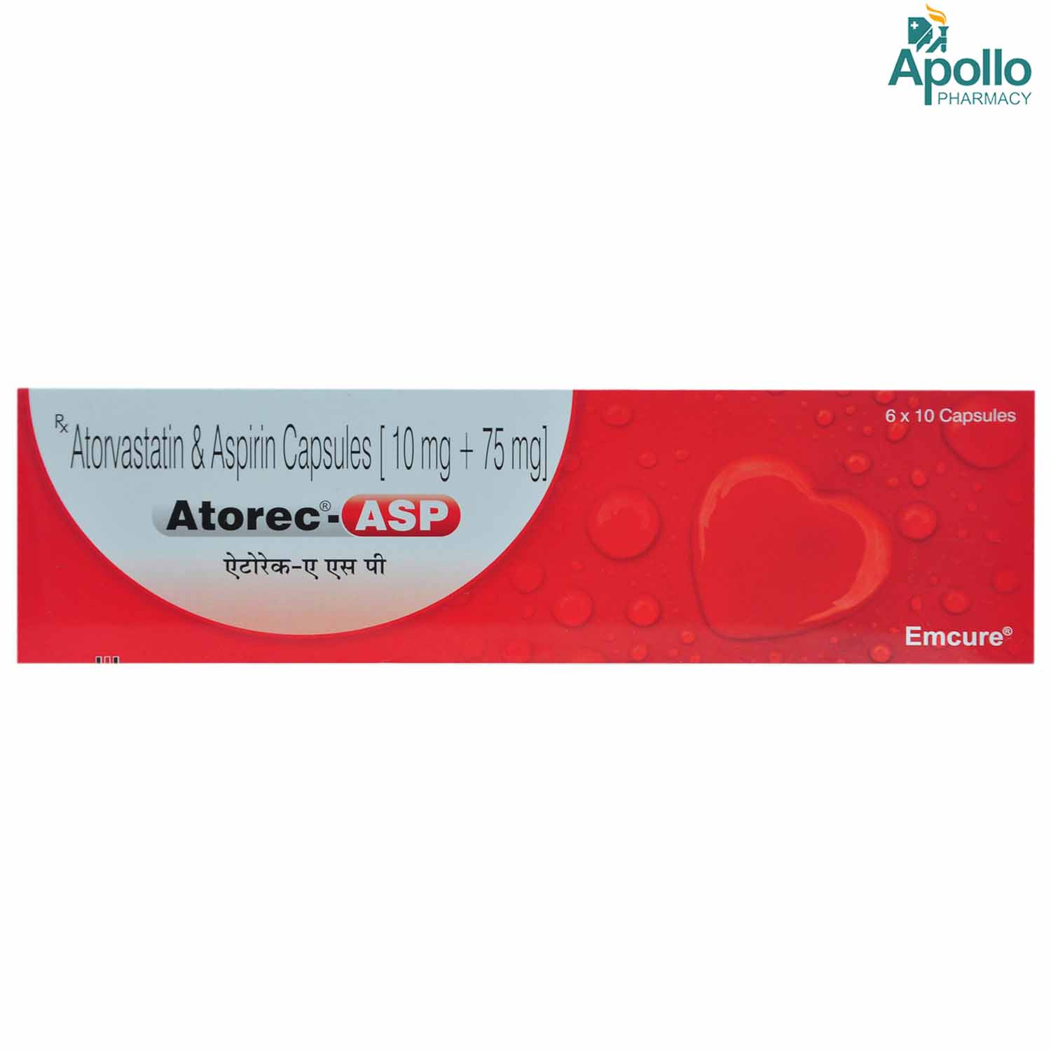 Buy Atorec-ASP Capsule 10's Online