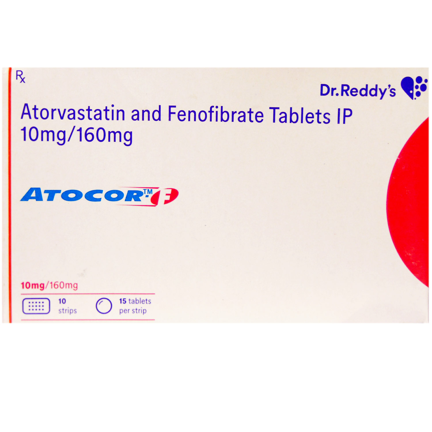 Atocor-F Tablet 15's, Pack of 15 TABLETS Atocor-F Tablet 15's, Pack of 15 TABLETS