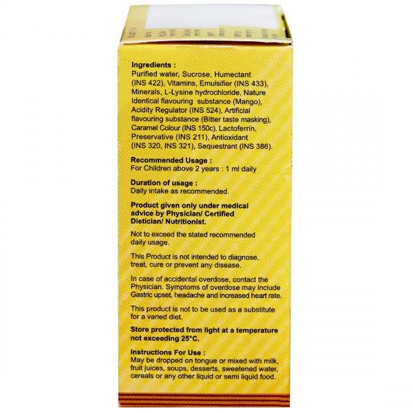 A To Z NS+ Mango Flavour Drops 15 ml, Pack of 1 A To Z NS+ Mango Flavour Drops 15 ml, Pack of 1