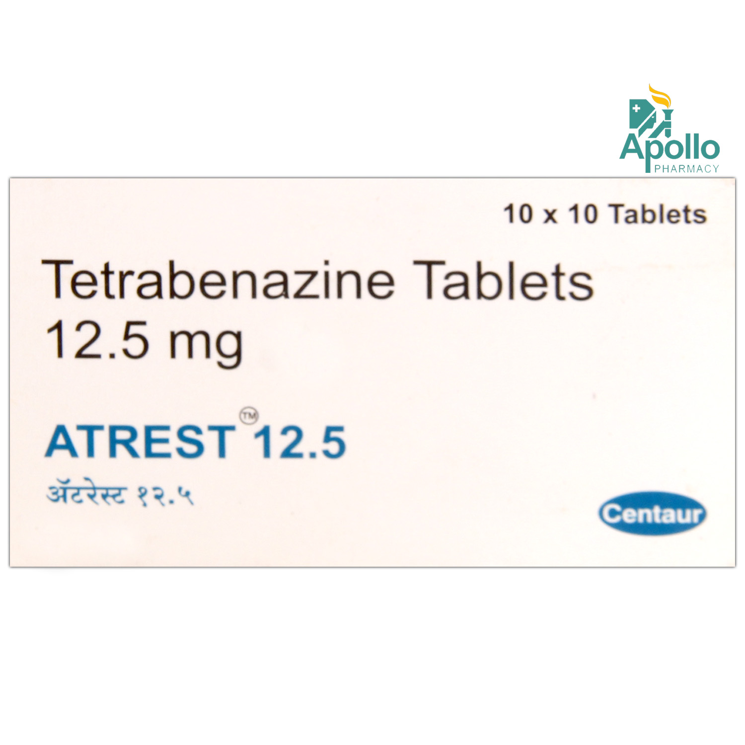 Buy Atrest 12.5 Tablet 10's Online