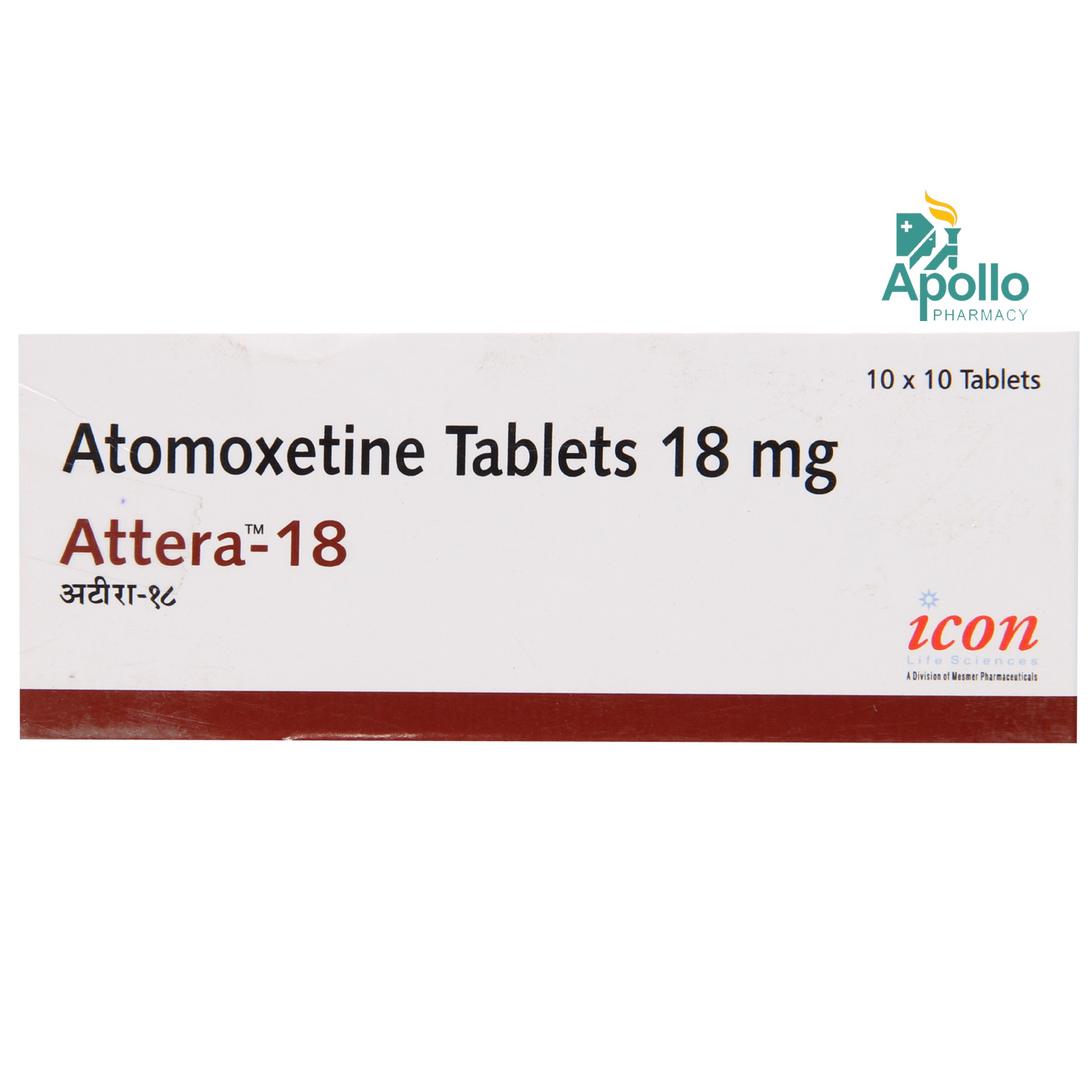 Buy ATTERA 18MG TABLET Online