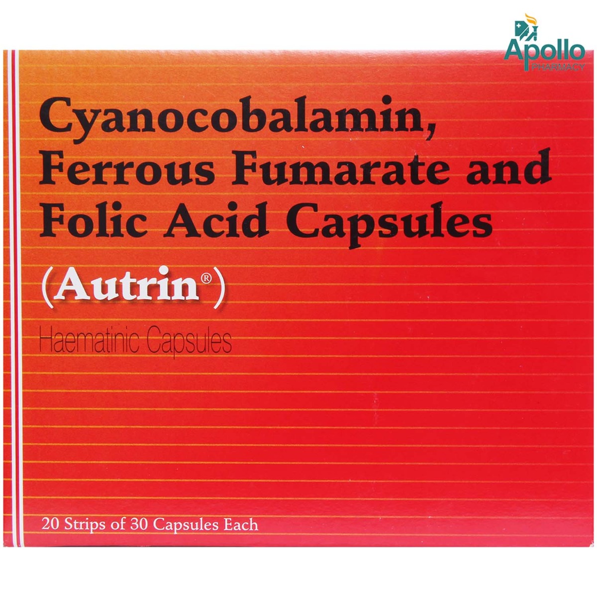 Autrin Capsule 30's, Pack of 30 CAPSULES Autrin Capsule 30's, Pack of 30 CAPSULES