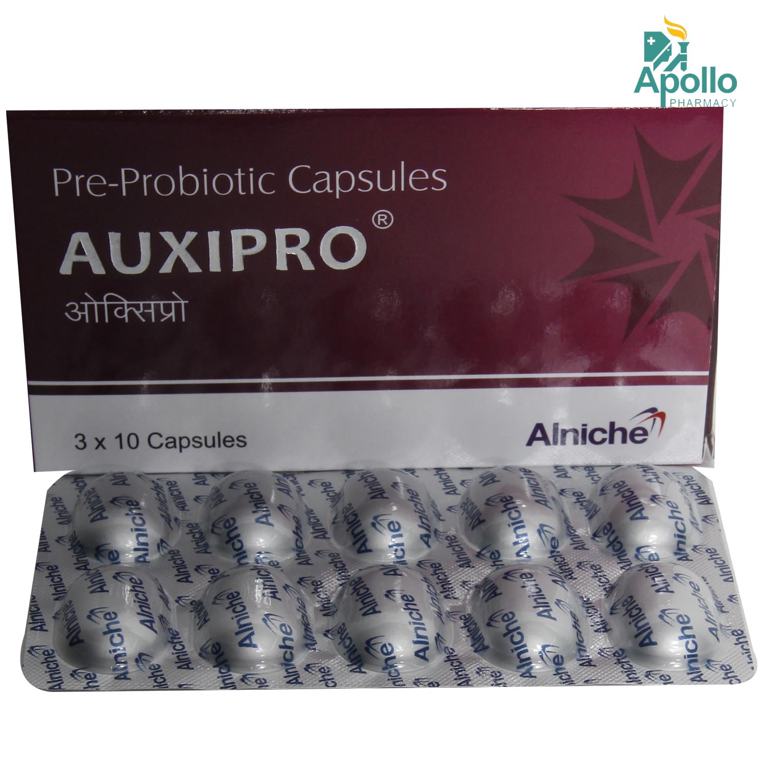 Auxipro Capsule 10's, Pack of 10 Auxipro Capsule 10's, Pack of 10