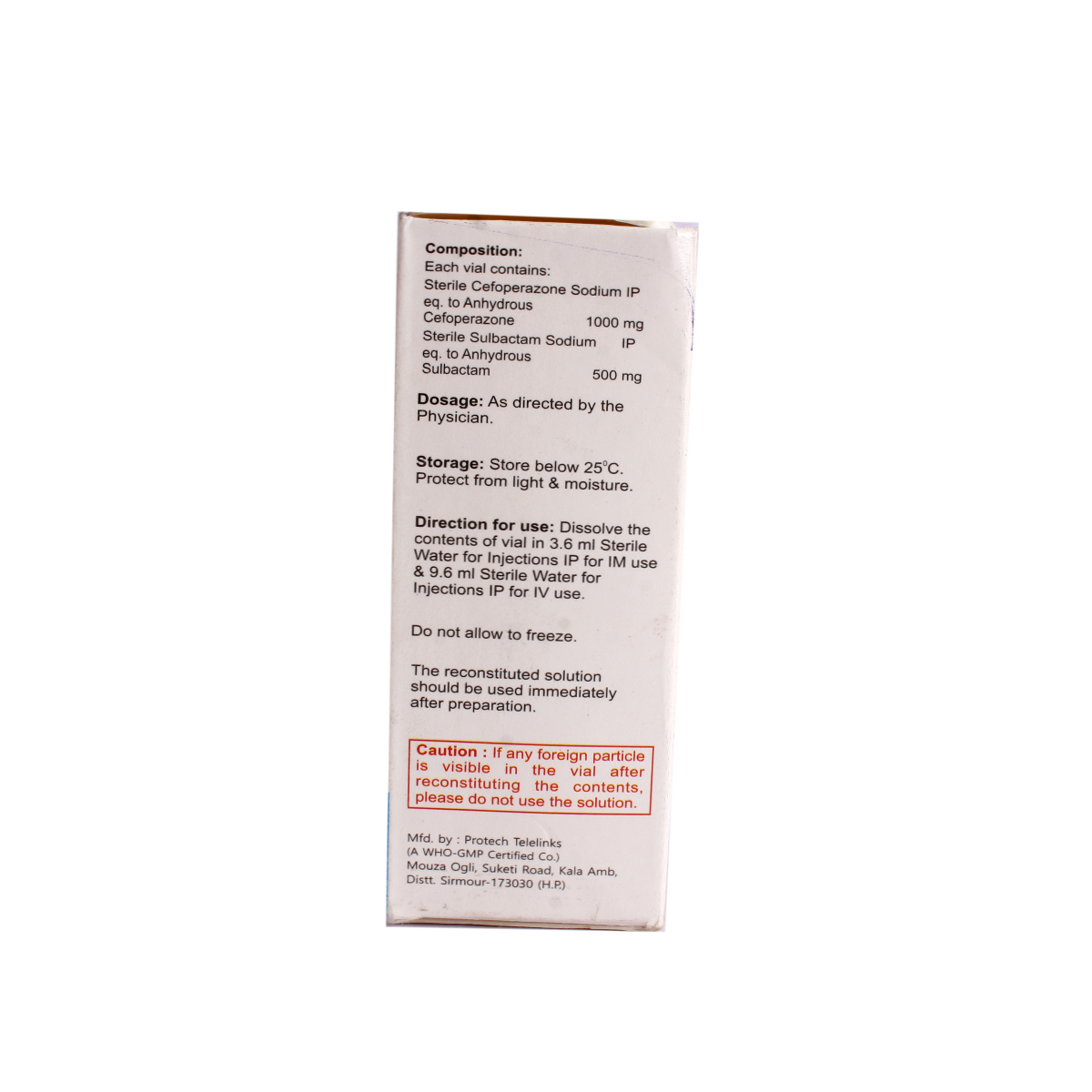 Auxifast 1.5 gm Injection 1's, Pack of 1 Auxifast 1.5 gm Injection 1's, Pack of 1