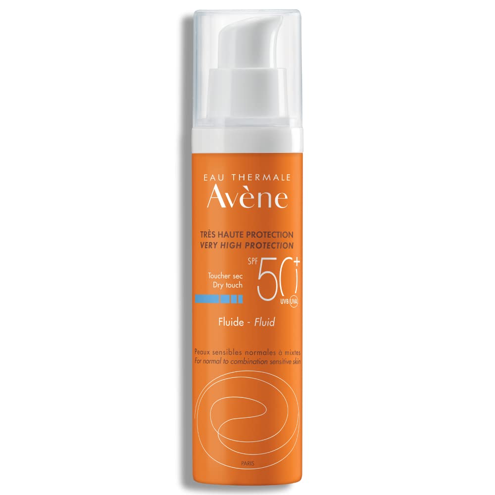 Avene Very High Protection SPF 50+ Sunscreen Fluid, 50 ml, Pack of 1 Avene Very High Protection SPF 50+ Sunscreen Fluid, 50 ml, Pack of 1