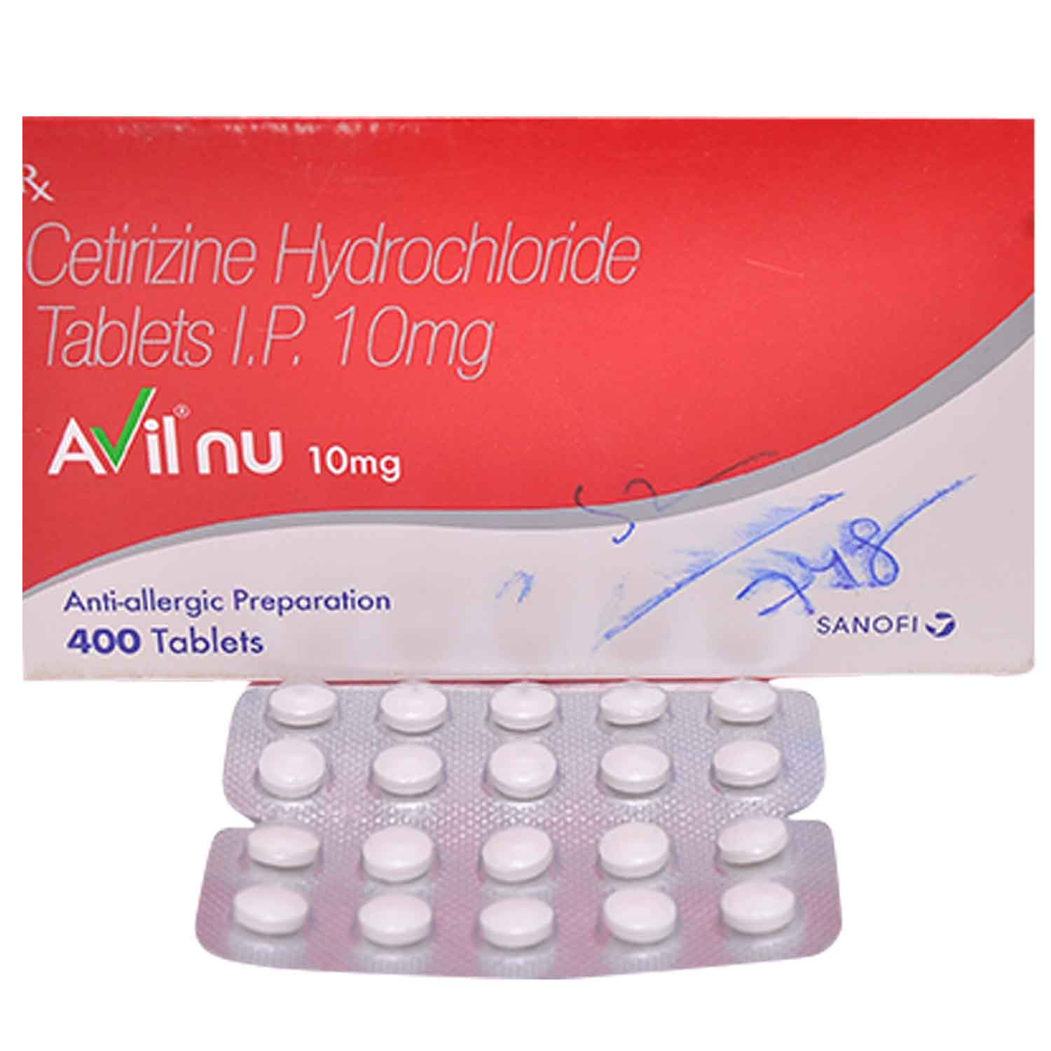 Avil NU 10 mg Tablet 10's, Pack of 10 TABLETS Avil NU 10 mg Tablet 10's, Pack of 10 TABLETS