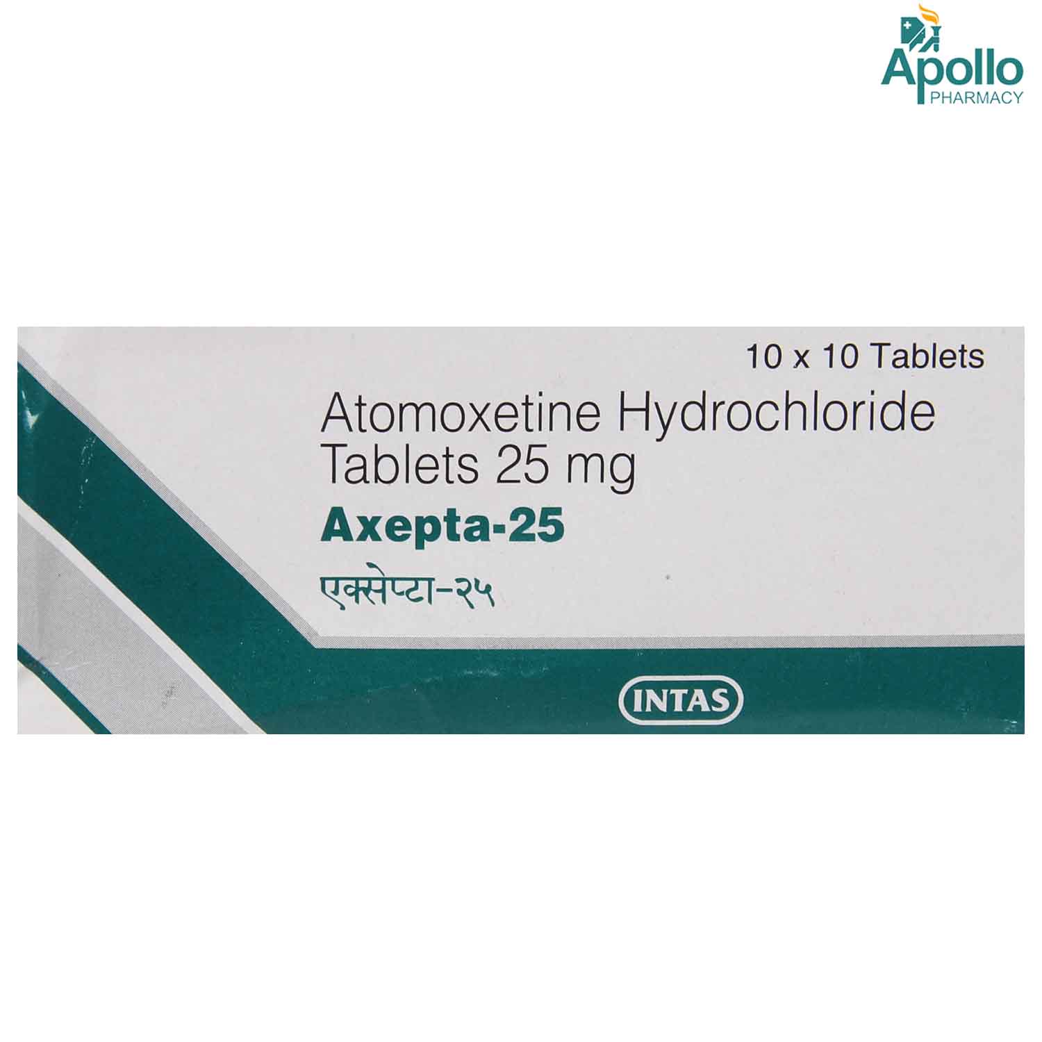 Buy Axepta 25 mg Tablet 10's Online