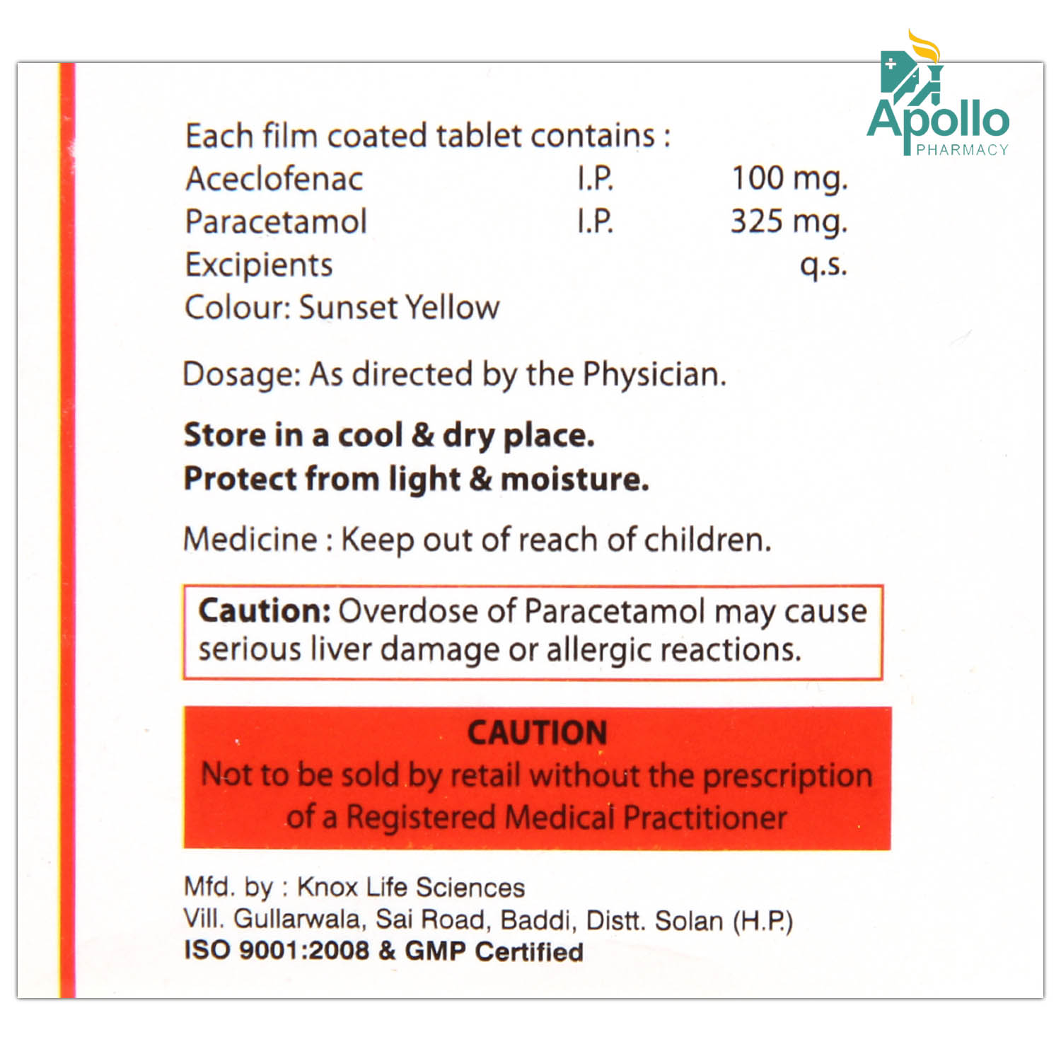 Axinac P Tablet 10's, Pack of 10 TabletS Axinac P Tablet 10's, Pack of 10 TabletS