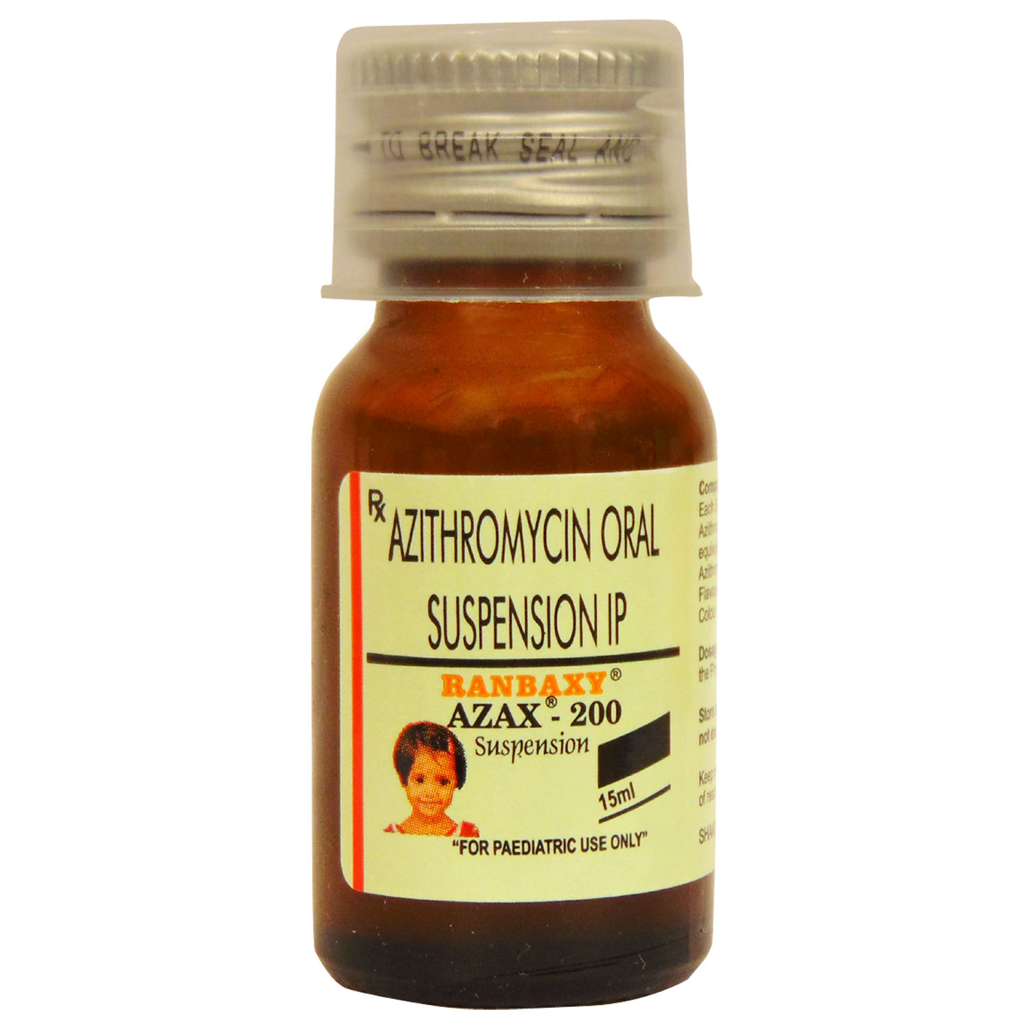 Azax 200 Syrup 15 ml, Pack of 1 Syrup Azax 200 Syrup 15 ml, Pack of 1 Syrup