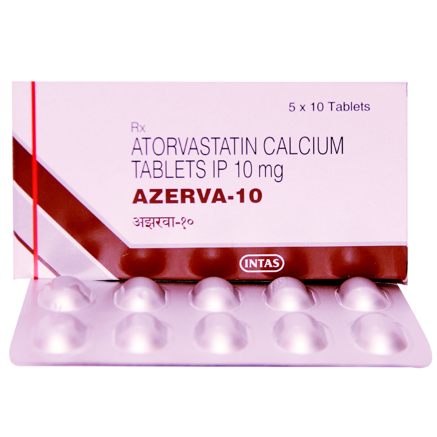 Azerva 10 Tablet 10's, Pack of 10 TABLETS Azerva 10 Tablet 10's, Pack of 10 TABLETS