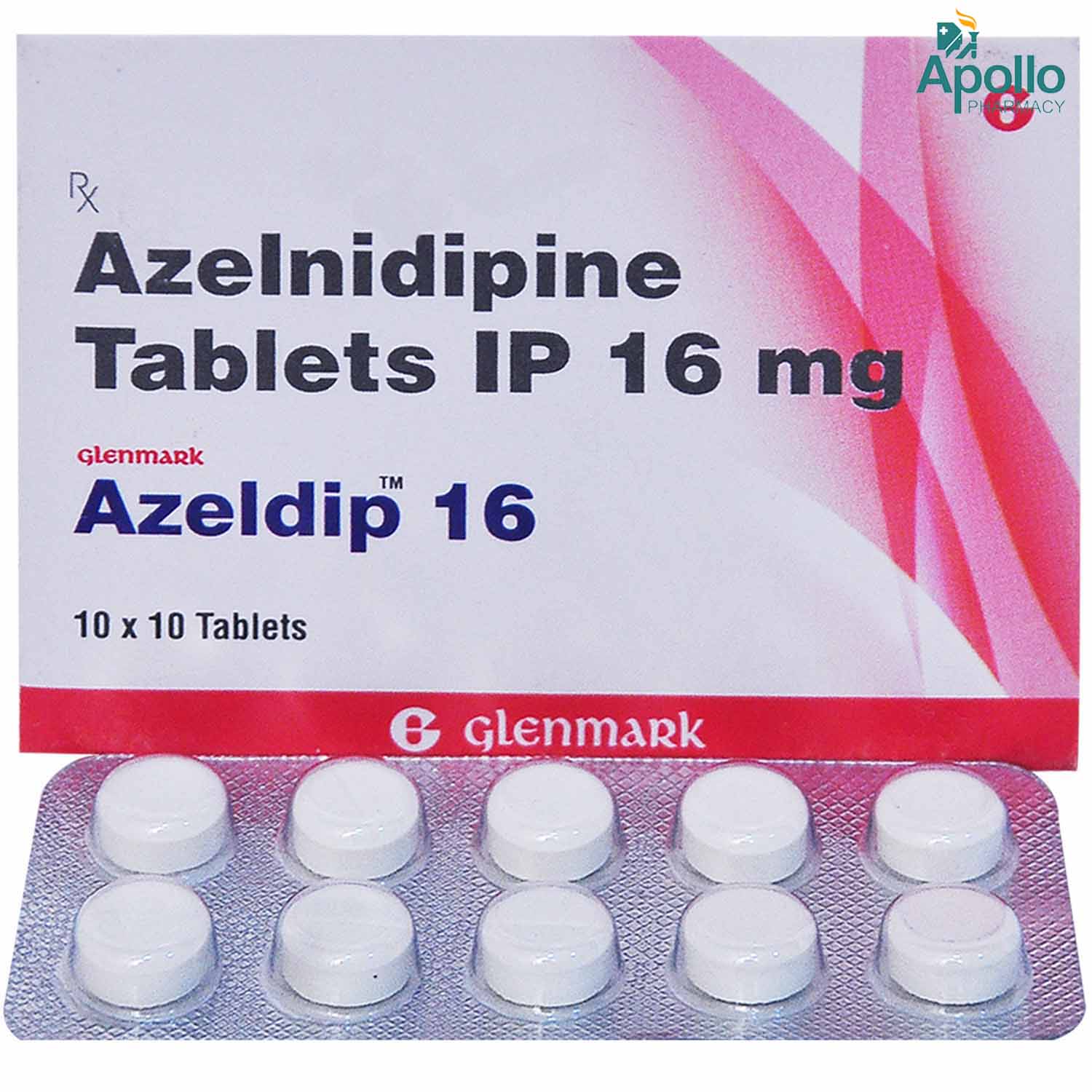 Azeldip 16 Tablet 10's, Pack of 10 TABLETS Azeldip 16 Tablet 10's, Pack of 10 TABLETS