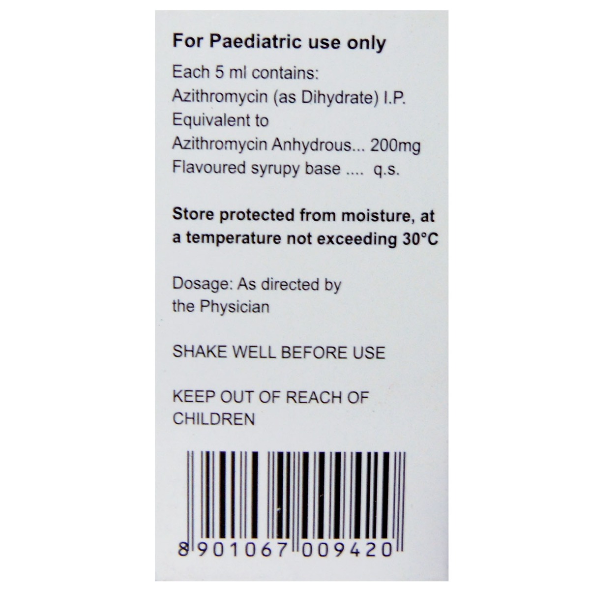 Aziwok 200 mg Liquid 15 ml, Pack of 1 Liquid Aziwok 200 mg Liquid 15 ml, Pack of 1 Liquid
