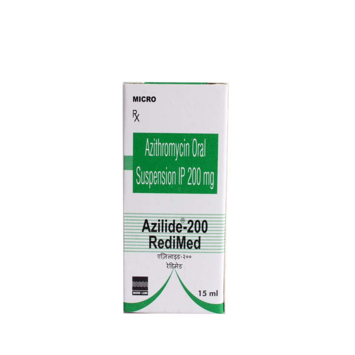 Azilide Redimed 200 Suspension 15 ml, Pack of 1 Suspension Azilide Redimed 200 Suspension 15 ml, Pack of 1 Suspension