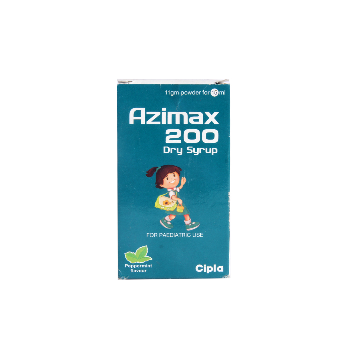 Azimax 200 Peppermint Flavour Dry Syrup 15 ml, Pack of 1 Syrup Azimax 200 Peppermint Flavour Dry Syrup 15 ml, Pack of 1 Syrup